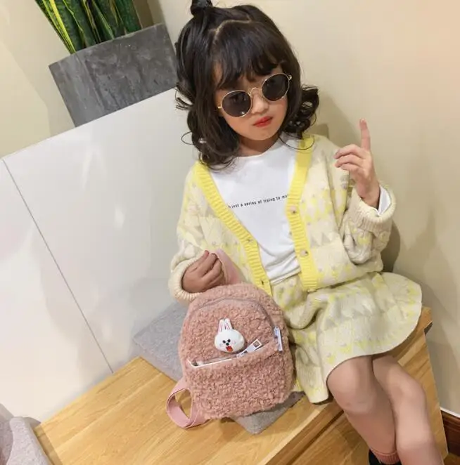 Плюшевые рюкзаки детские сумки животные мультфильм кукла игрушки для детей