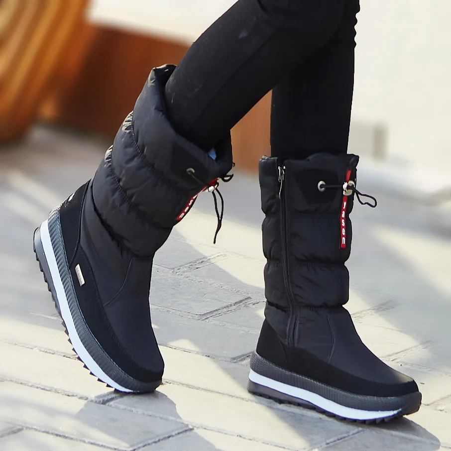 2019 г. Новые детские зимние ботинки для девочек и мальчиков водонепроницаемые