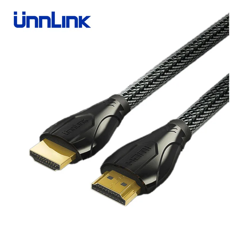 Кабель Unnlink HDMI 2,0 3 м 5 м 10 м 15 м 4 к@ 60 Гц HDR HDCP 2,2 для проектора переключатель разветвитель PS4 светодиодный tv MI Box S один компьютер