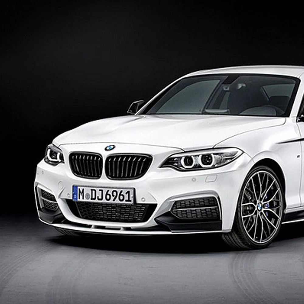 

F22 Matt Black ABS Auto Front Body Kit Bumper Mesh Grill Grille for BMW F22 2014-2016 Car Styling