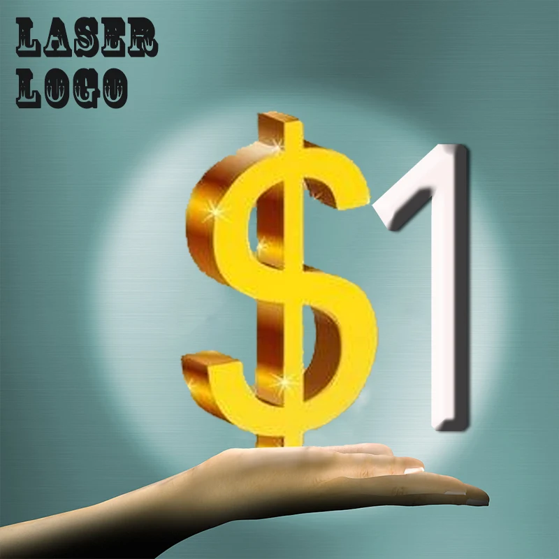 Дополнительная плата или дополнительная стоимость для лазерного логотипа и