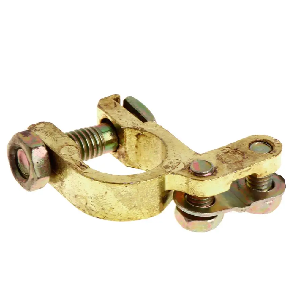 Новый 2 шт Замена авто Батарея терминал зажим зажимы Латунный разъем|auto car