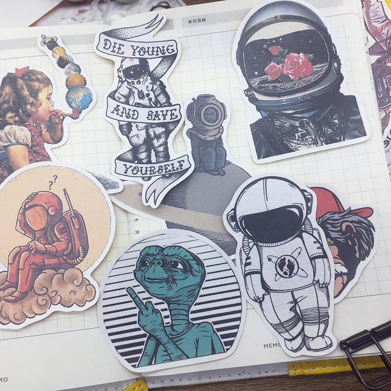 32 шт. ET бумажные этикетки и наклейки поделки декоративные Стикеры для