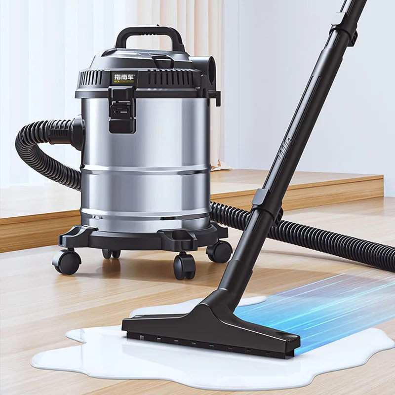 Household Vacuum Cleaner 18L Stainless Steel Tank Wet Dry Vacuums 3 in 1 Shampoo Vacuum Cleaner for Car Carpet Washing