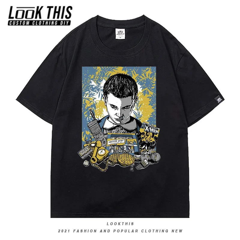

Children's Clothing Stranger Things T Shirts O-Neck Hip Hop Boy Girls Kids Sport Tee-Shirt Tops Summer Comfort Teens Clothes