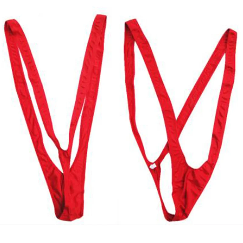 Сексуальные мужские купальники трусы стринги бикини нижнее белье Borat забавное