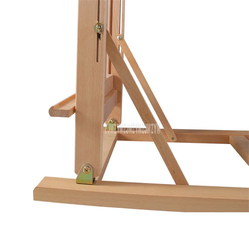 Профессиональный складной деревянный мольберт из бука для рисования стойка