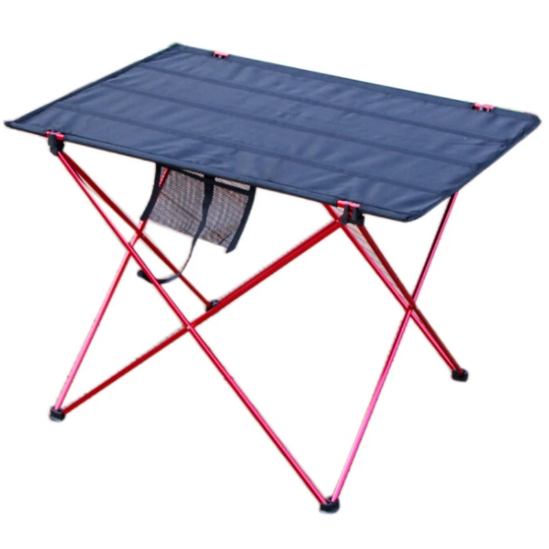 

Уличный Сверхлегкий складной стол, стол для кемпинга и барбекю на открытом воздухе, портативный простой стол для пикника из алюминиевого сп...