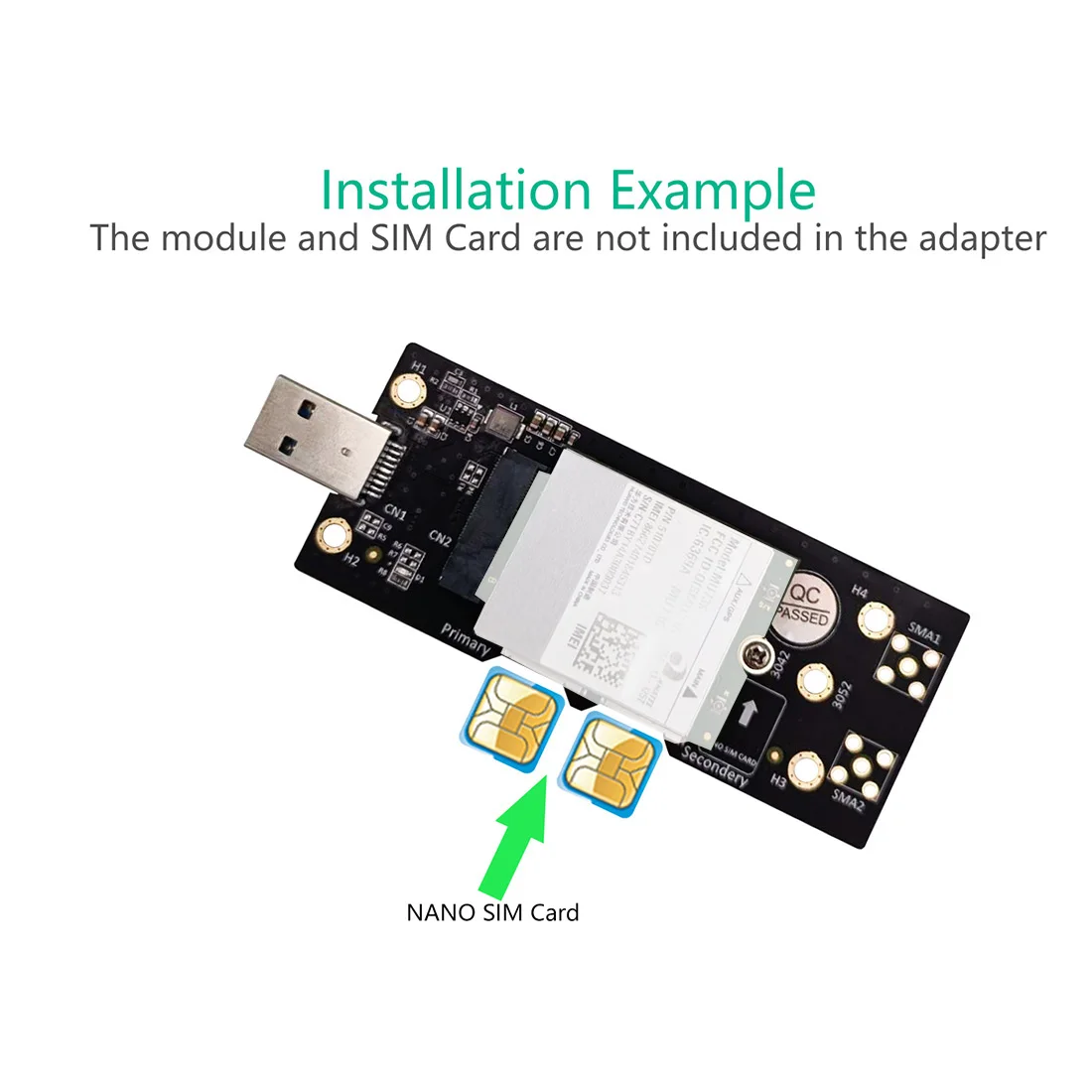 Адаптер конвертер для NGFF M.2 на USB 3 0 адаптер расширения карты с двумя слотами SIM