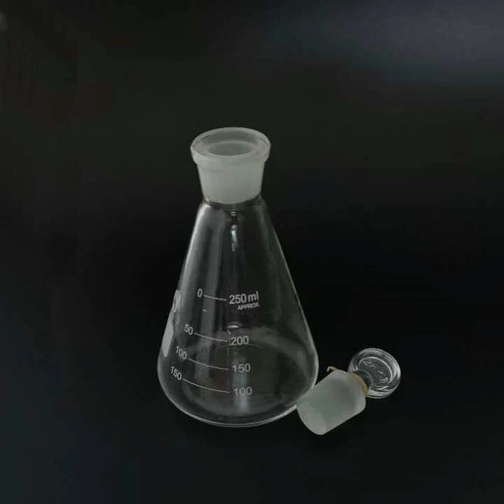 1 шт. 50 1000 мл стеклянная фляга erlenmeyer коническая бутылка со стеклянной крышкой| |