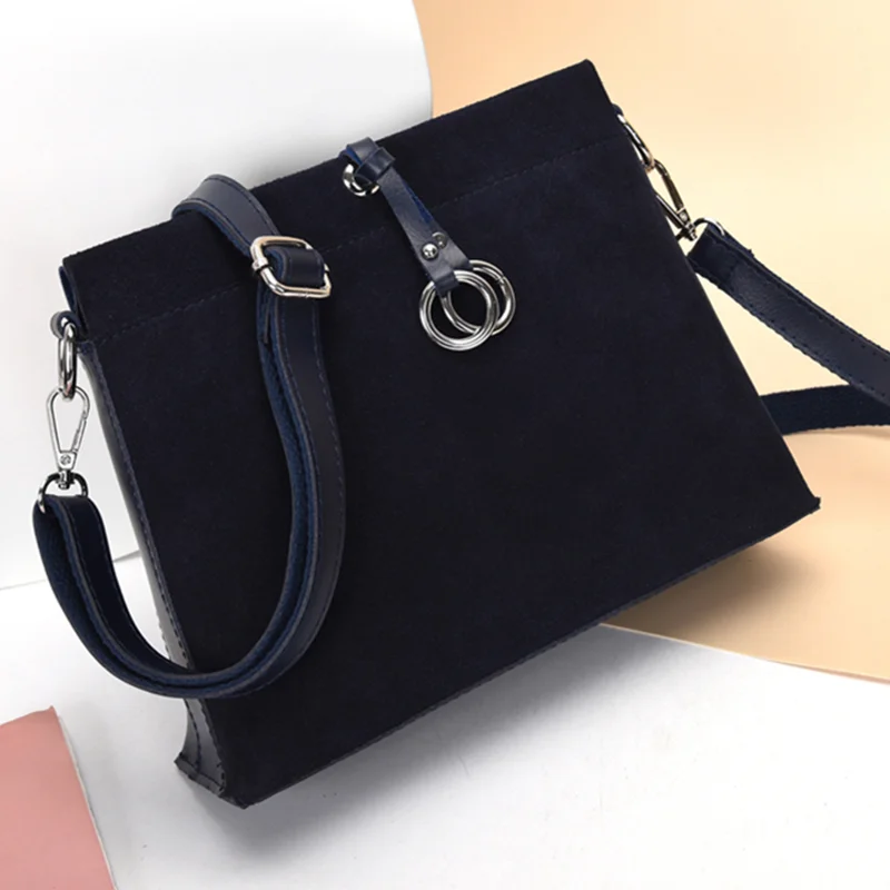 

New Fashion Suede Leather Women Shoulder Bag Women Handbags Luxury Ladies Messenger bag Designer High Quality Crossbody Tote bag