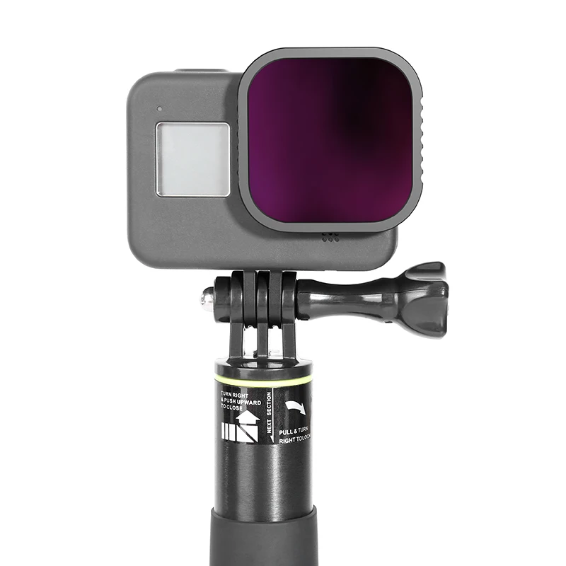 4 шт набор фильтров для объектива включает ND8 ND16 UV и CPL фильтр (4-Pack) GoPro Hero8 Black |
