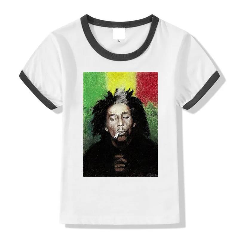 Мужская и женская футболка с принтом в виде звезды регги Винтажный дизайн мягкая