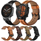 Кожаный ремешок для TicWatch Pro 3 Ultra GPSE3, браслет для смарт-часов TicWatch Pro 2020  E2GTX, аксессуары для часов