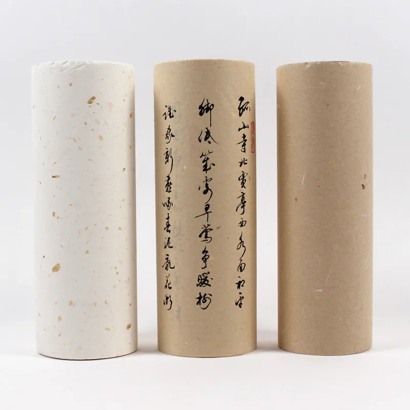 Chinese Calligraphy Rice Paper Bamboo Pulp Ripe Xuan Paper Long Roll Thicken Manual Painting Papel De Arroz Para Decoupage
