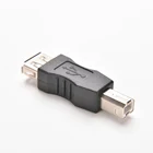 Переходник JETTING New 1 шт., переходник с USB 2,0 типа A Мама на USB Type B папа, USB кабель для печати, переходник