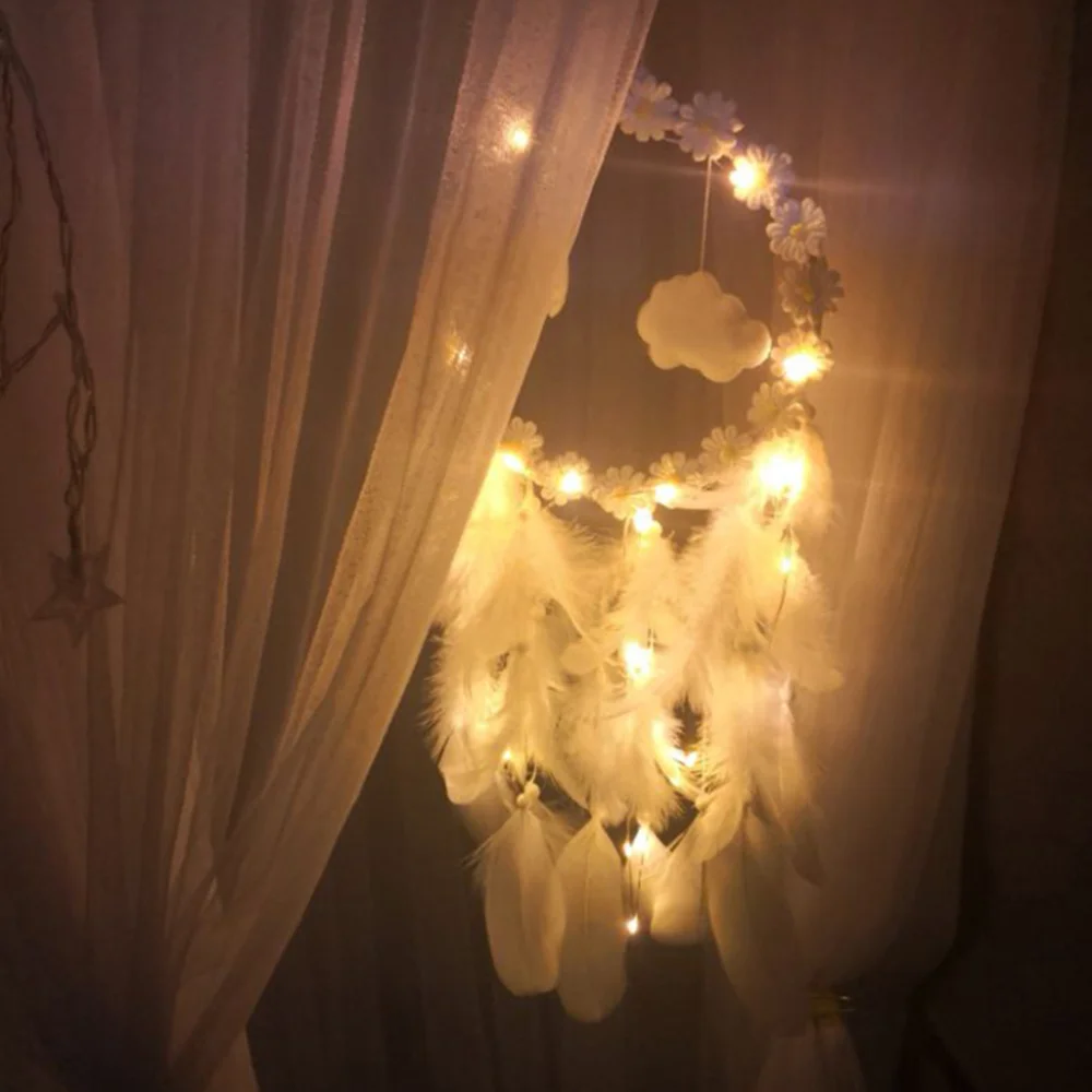 С возможностью креативного самостоятельного выбора между белые перья Samll цветок