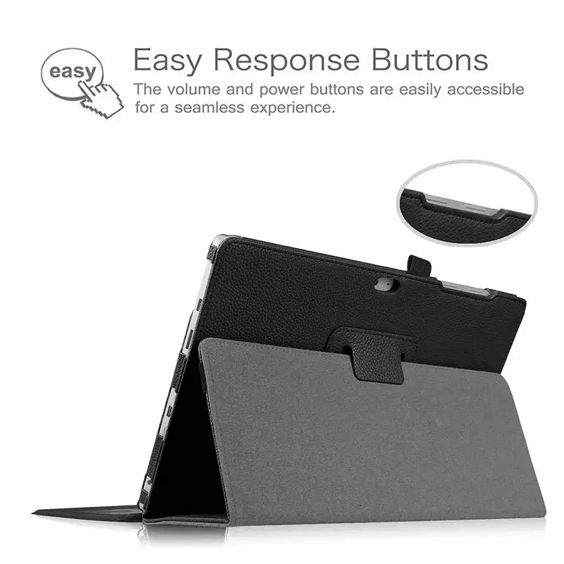 Чехол книжка из экокожи для Microsoft Surface 3 10 8 дюйма дюйма|Чехлы планшетов и
