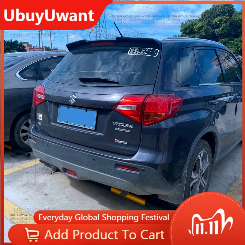For Suzuki New Vitara Car Trunk SPOILER ABS Auto Rear Wing Accessories 2015-2019 | Автомобили и мотоциклы