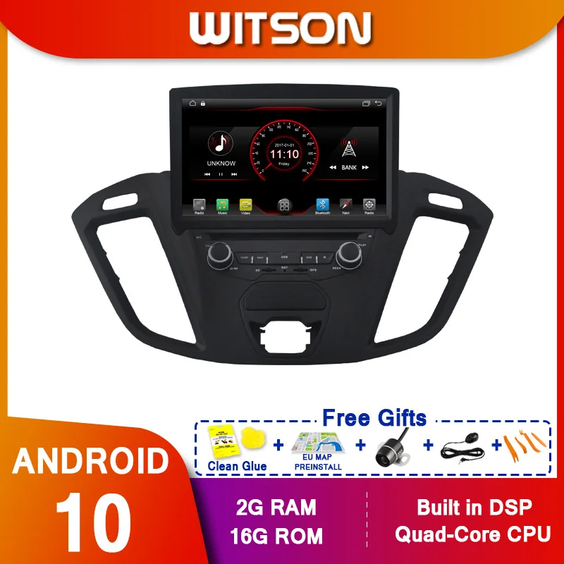 WITSON android 10 автомобильный мультимедийный плеер для FORD TOURNEO радио GPS