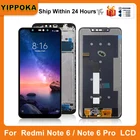 ЖК-дисплей 6,26 дюйма для Xiaomi Redmi Note 6, сенсорный экран с дигитайзером в сборе для Redmi Note 6 Pro, сменный ЖК-экран