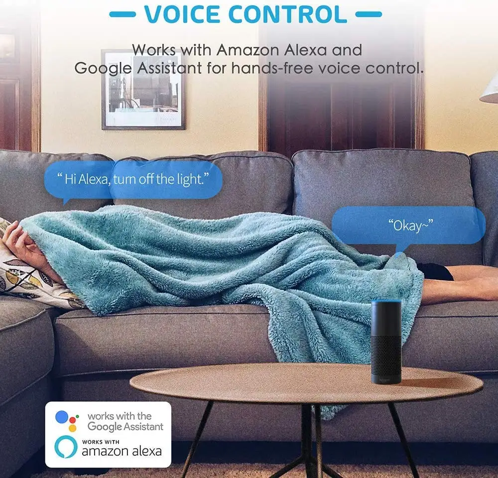 Умная вилка Wi Fi Amazon Alexa и Google Assistant IFTTT Yandex Alice поддерживается приложение