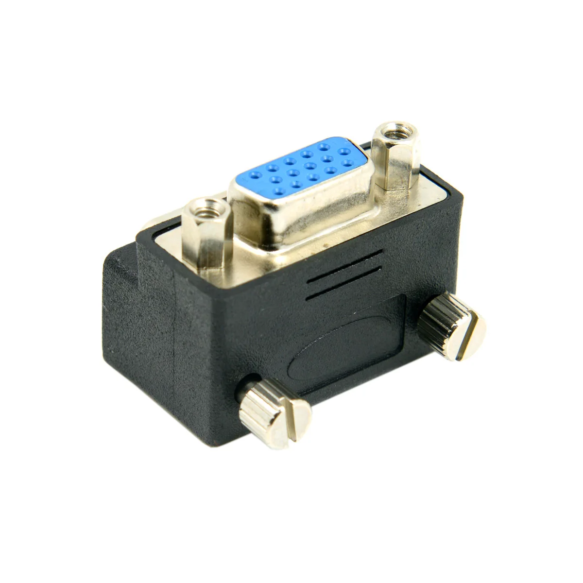 Кабель-адаптер CY VGA Папа-мама конвертер на 270 градусов под прямым углом SVGA