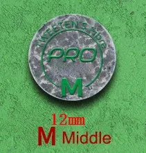 PRO M 12mm Ронни О 'лося-PRO советы Профессиональный бильярдным кием наконечник кия, аксессуары для бильярда аксессуары несколько вариантов влагостойкий оптимальные советы - Цвет: PRO M 12mm