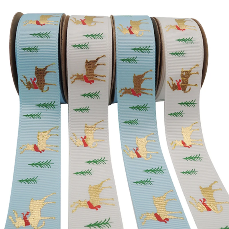 Рождественские товары Золотой олень с принтом Рождественская упаковка