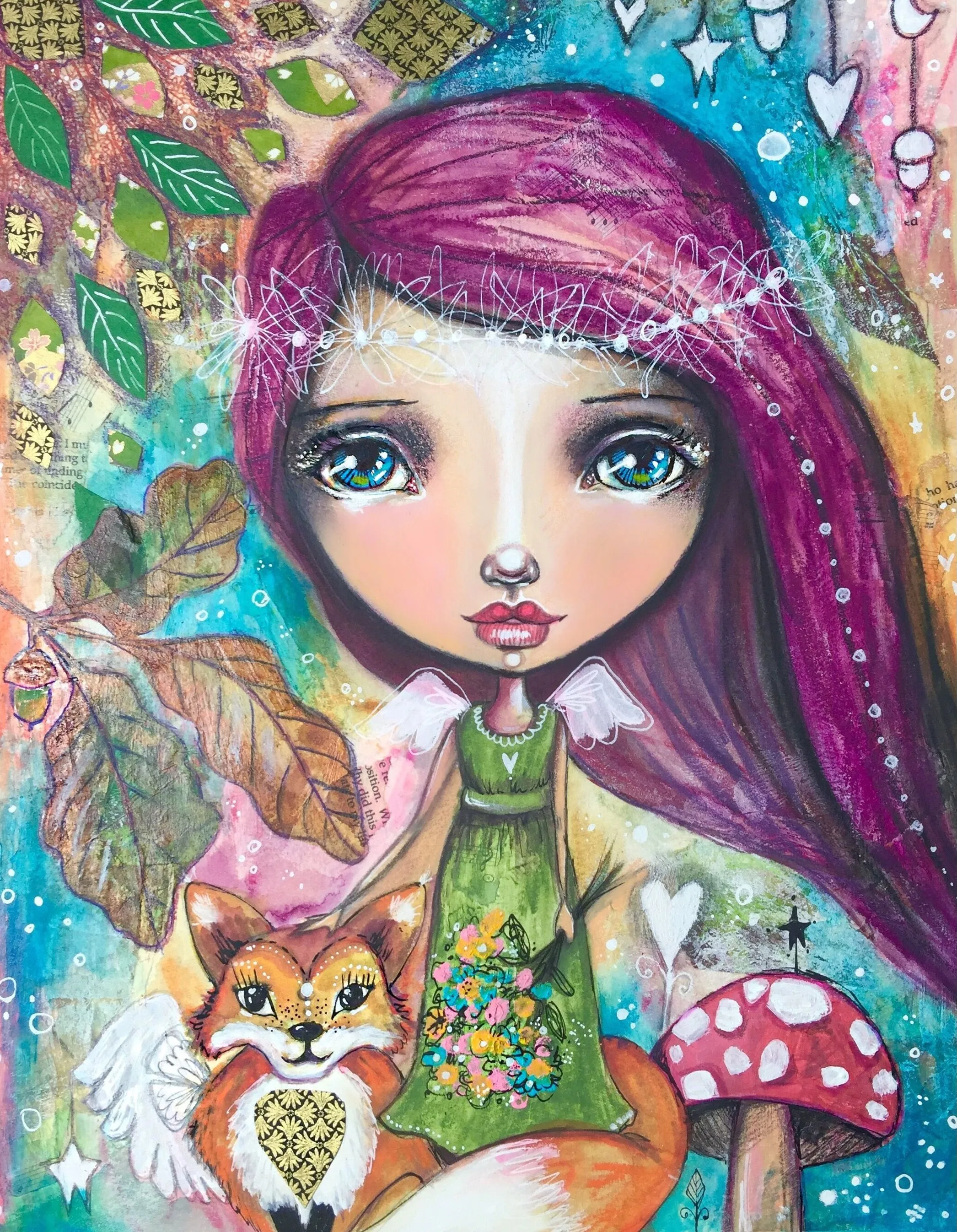 

Painting By Numbers Frameless Paint By Numbers Illustrator girl On Canvas DIY Number Painting Scenery Home Decor