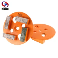 4inch diamond four segments grinding wheel for concrete plastic floor polishing pad abrasive griding disc stone tools