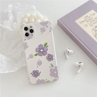 retro embroidered fake flowers art phone case for iphone 11 pro max case cute soft cover for iphone xs xr x 7 8 plus 7plus case