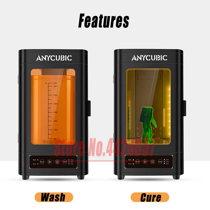 2019 Новый Anycubic УФ мойка и аппарат для лечения коробка lcd/dlp/sla UV 3d принтер Фотон