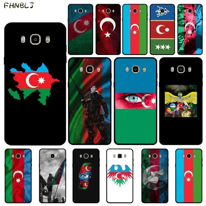 FHNBLJ azerbaian buta flag Bling милый чехол для телефона Samsung J6 J7 J2 J5 prime J4 J8 2016 2017 2018 DUO core