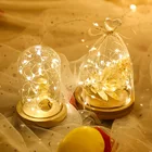 1-10 м светодиодная гирлянда s медный провод Сказочный свет s ночсветильник на РождествоНовый год гирлянда комнатный свадебный Декор лампа домашний декор