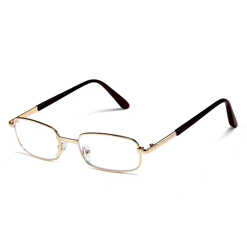 

Zilead Fashion Metal Reading Glasses Square Resin Men Women Presbyopia Eyeglasses Gold Frame Gafas Diopter +1+1.5+2+2.+5+3+3.5+4