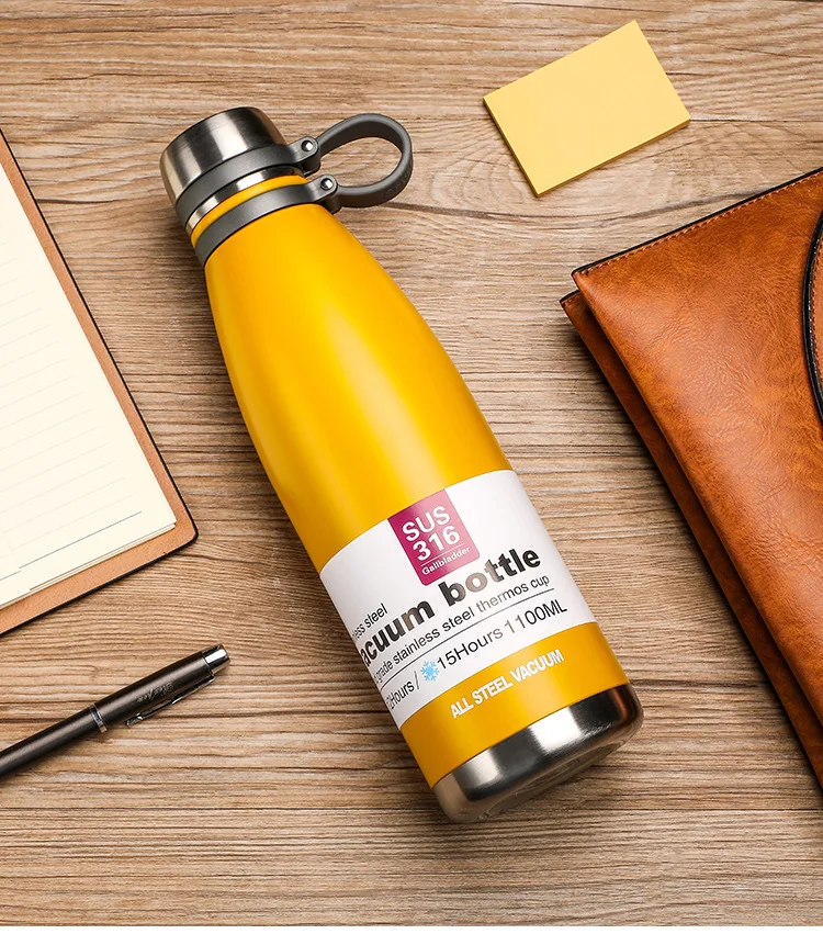 Centralworld 316 Stainless Steel Vacuum Flask Double-Layer Sports Water Bottle Bottle Outdoor Travel Water Cup