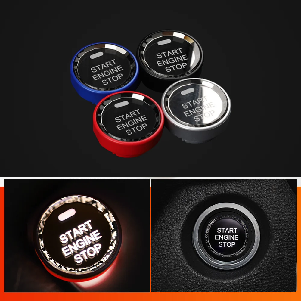 

Crystal Car Engine Start Stop Button Replace Cover Car Accessories Decor for Subaru STI WRX BRZ Forester Impreza Outback Legacy
