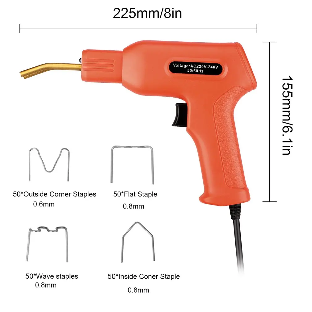 

50W Handheld Plastic Welder Garage Tool Portable Bumper Repair Car Welding Tools Maintenance Machine