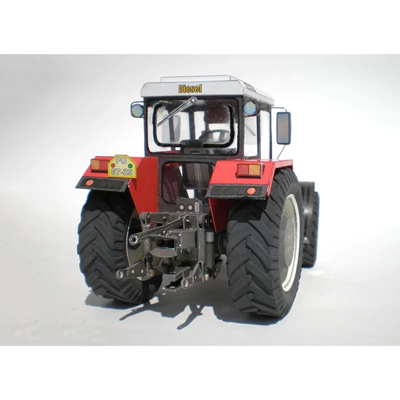 1:32 или 1:22 Чешский Zetor 162 45 трактор 3D бумажная модель игрушки для детей взрослые
