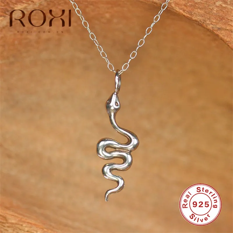 Женское Ожерелье цепочка ROXI ожерелье с медальоном в виде змеи колье чокер из