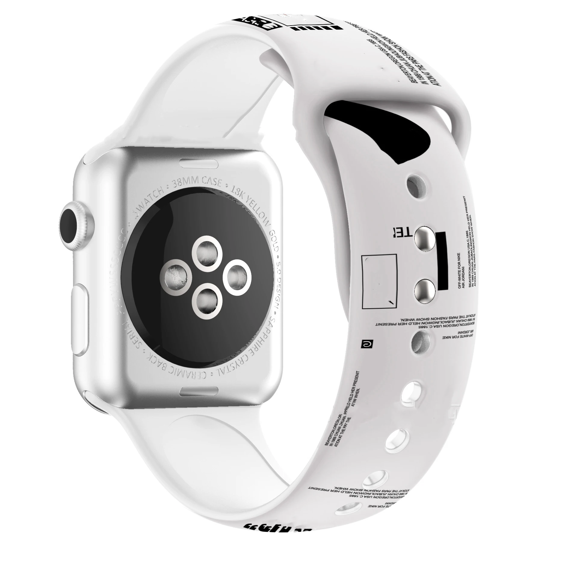 

Printing Strap For apple watch se 40mm band 38mm 42mm watchband accessories silicone bracelet Apple watch Series 3 4 5 6 44mm