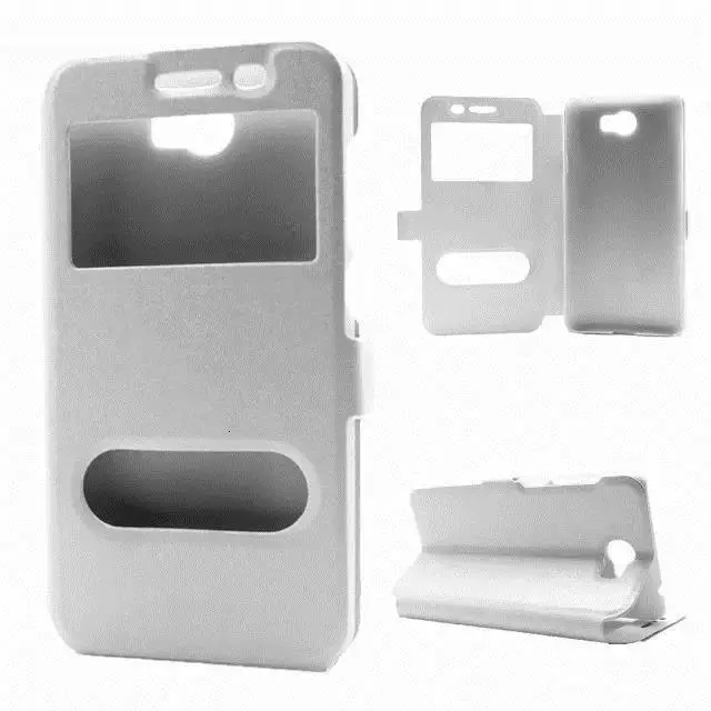 Russian Only Case For Huawei Honor 5A 5.0 inch Quick Answer View Window Flip Stand Cover LYO-L21 Phone Cases | Мобильные телефоны и