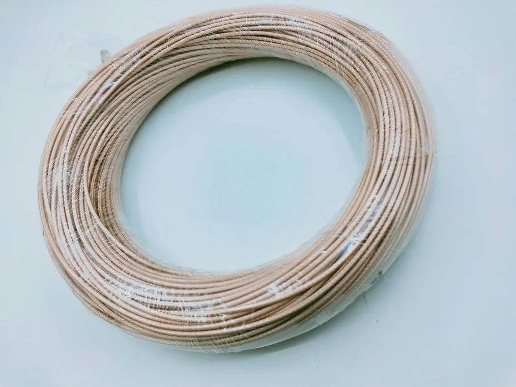 

20M 1 Reel RG179 cable 75 ohm 250 ℃ Silver Plated PTFE Coax Digital Audio or Video