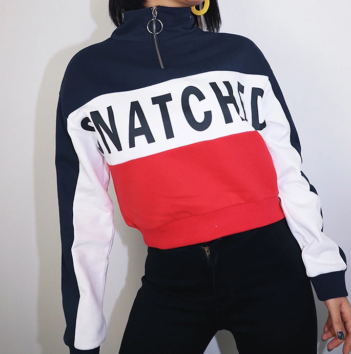 Новинка 2019 модная повседневная женская одежда свитшот с надписью Женская