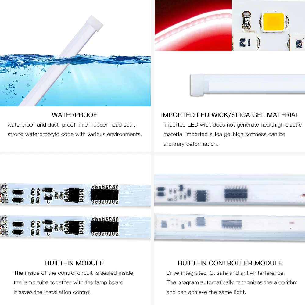 Светодиодная лента для дневных ходовых огней 2 шт. | Автомобили и мотоциклы