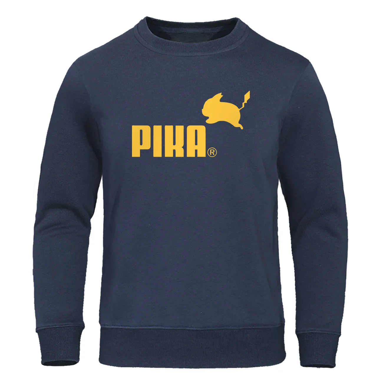 Pika/толстовки с капюшоном японского аниме Покемон Мужской пуловер Пикачу