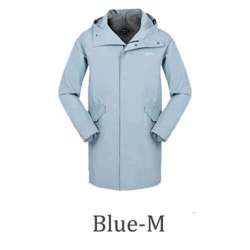 Blue M Xiaomi ZENPH, ветрозащитная водоотталкивающая мягкая теплая куртка, 3D стерео, не скатывается, средняя и длинная секция пальто для мужчин и женщин - Цвет: Blue M