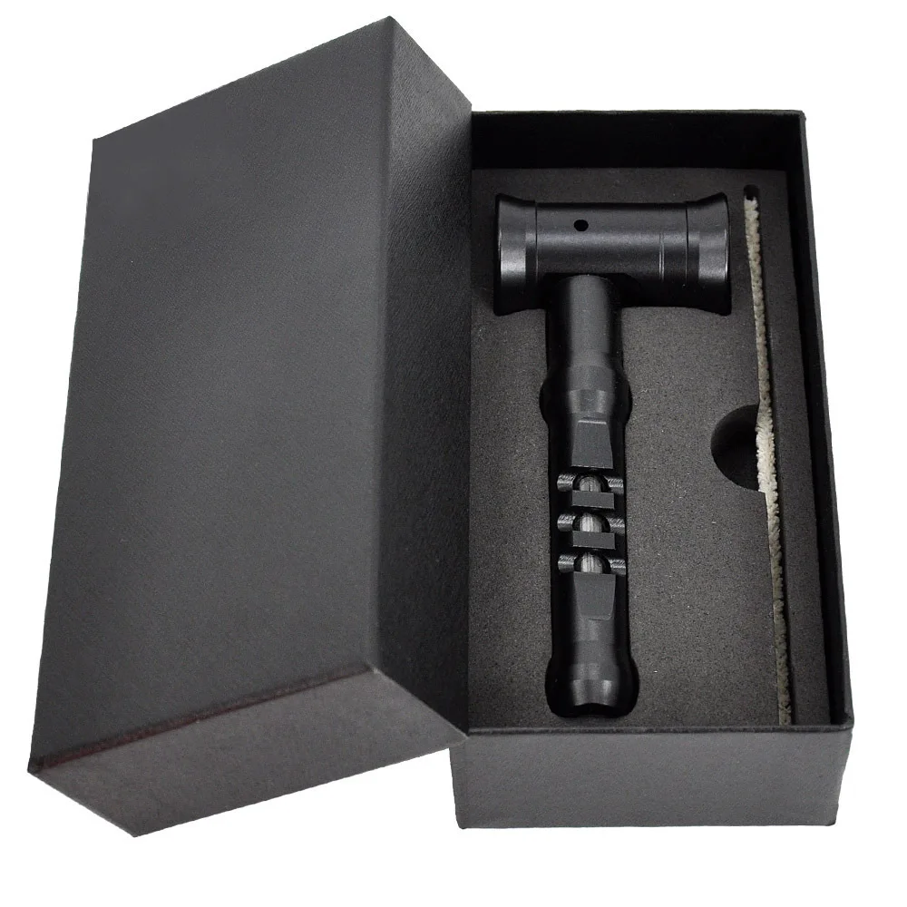 Курительный набор креативная металлическая стеклянная табачная трубка молоток