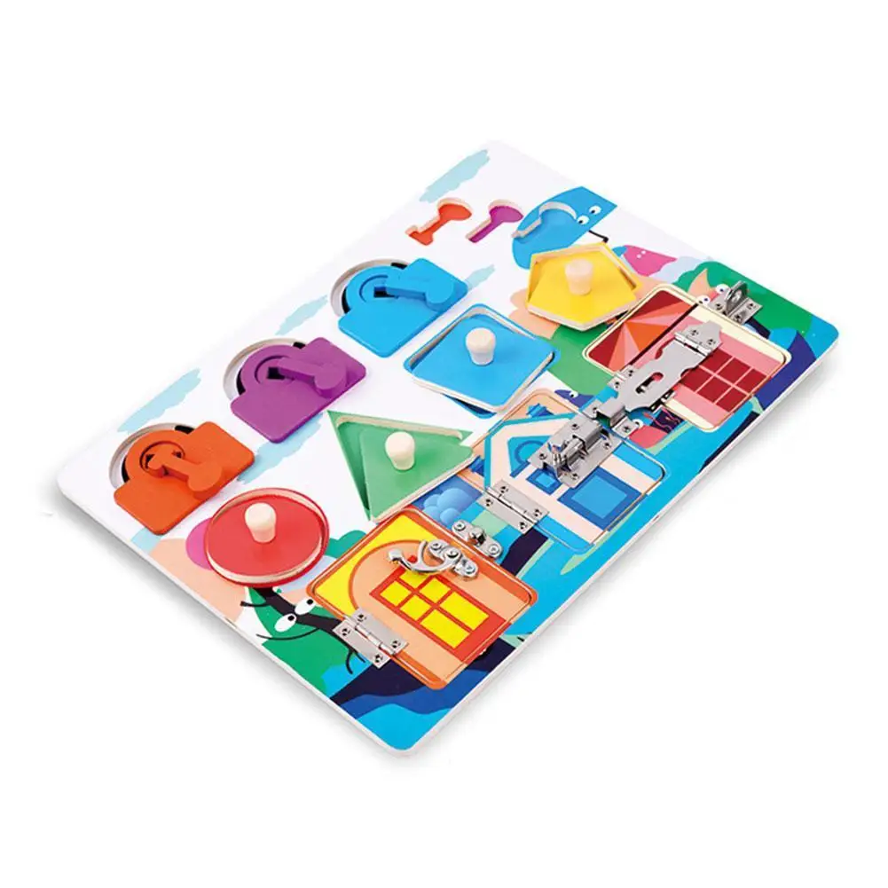 Early education to unlock multifunctional toys For children and 1-3 busy weeks 2 old board years kindergarten teachi D3Q6 b L5K9